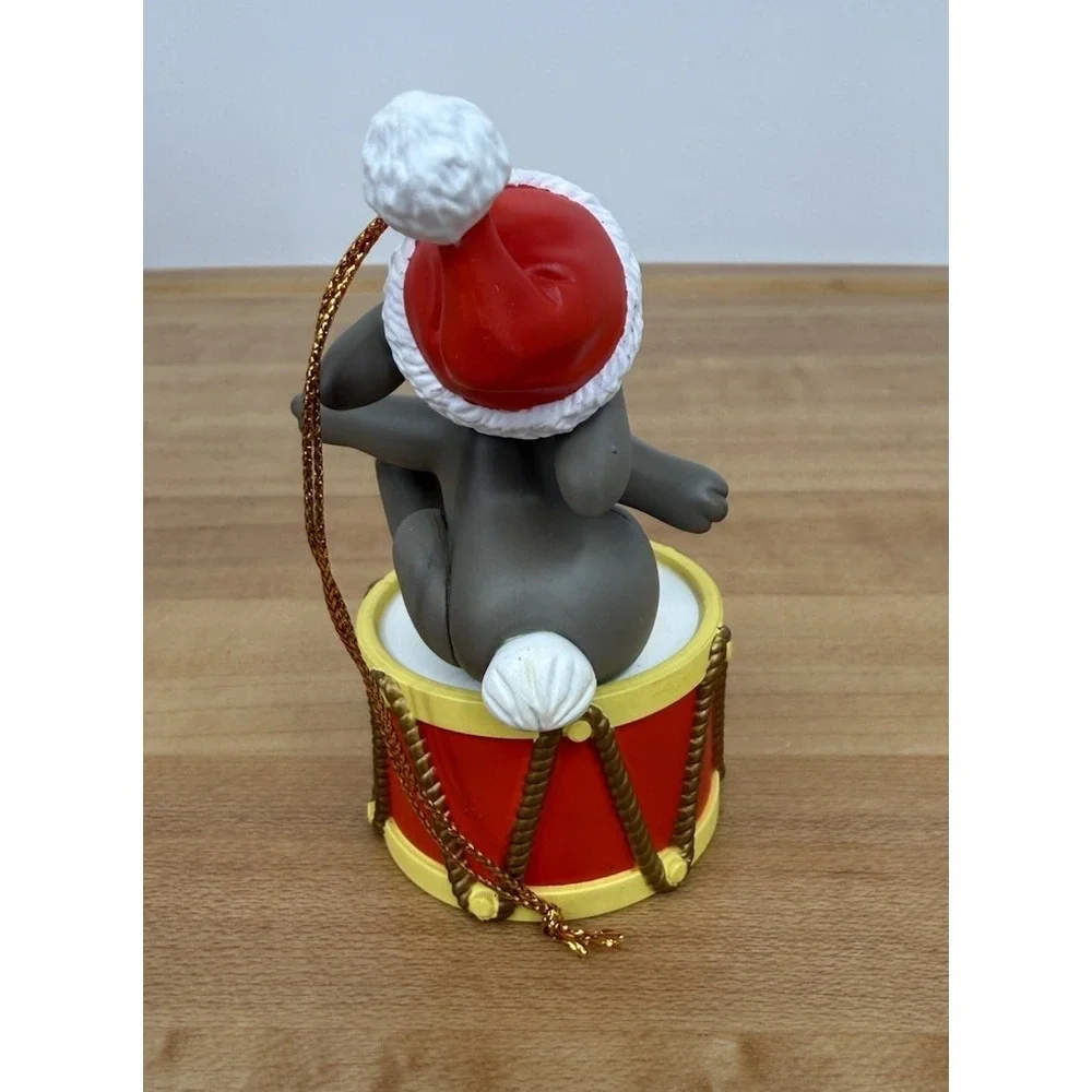 (2) Disney's Christmas‎ Magic Ornaments Made by Grolier Bambi And Thumper